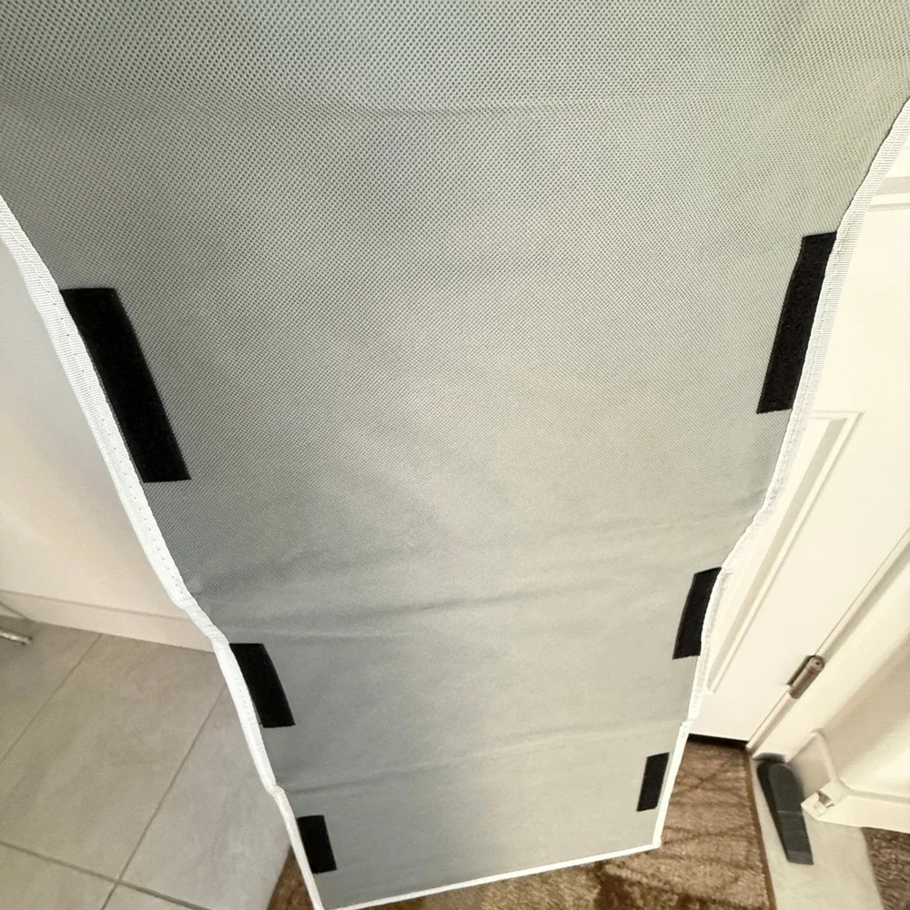 Gray Over The Door Organizer 16 Pocket Storage Hanging Closet Wall